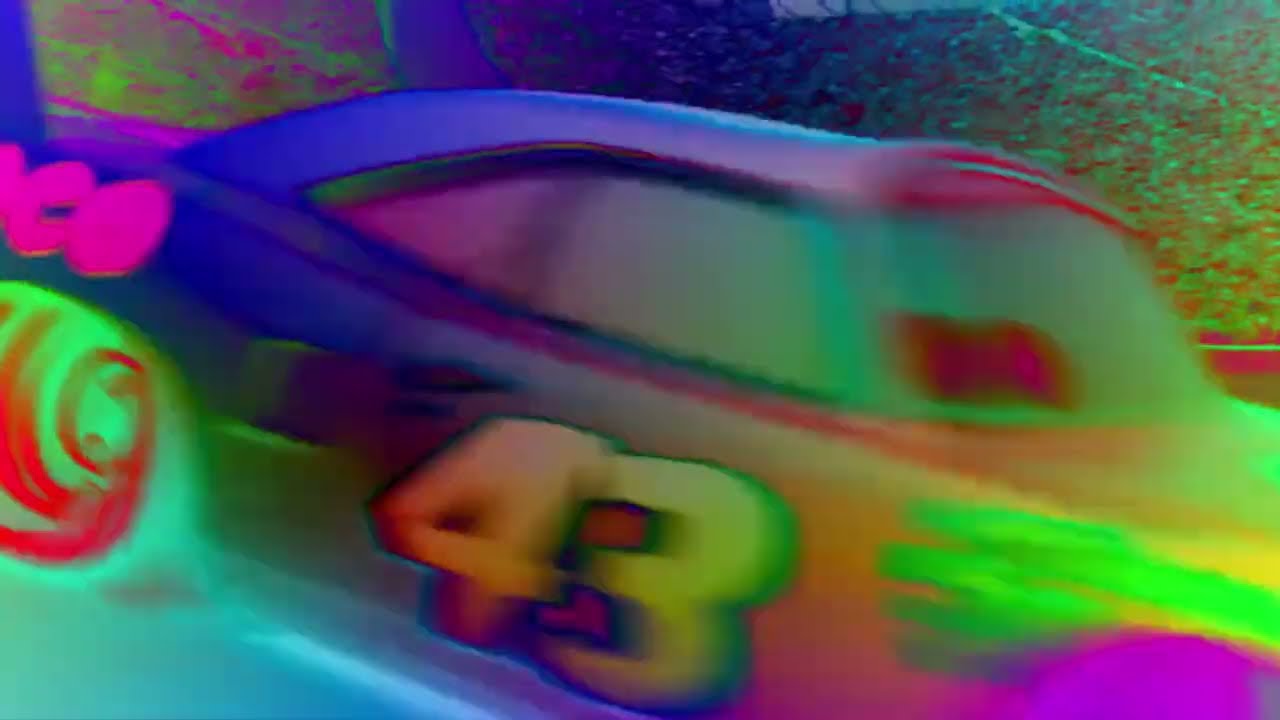 The King Crashes In A Race!! | Pixar Cars | Gamavision Csupo Effects
