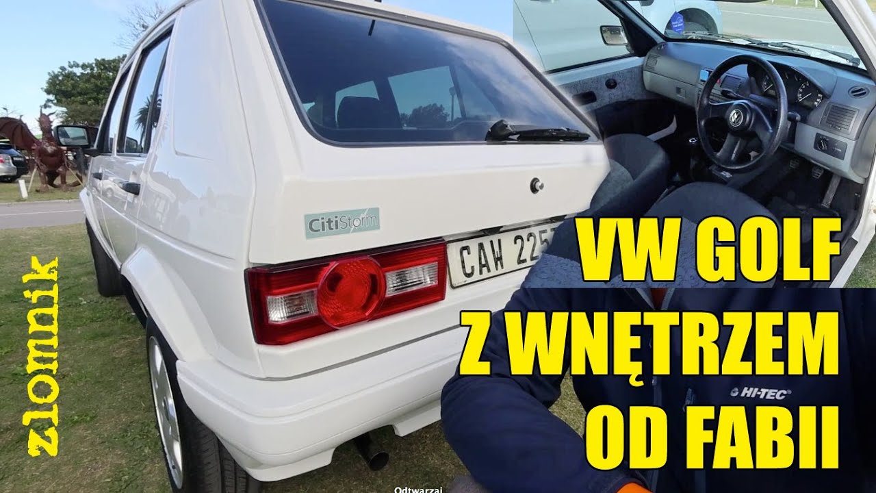 Złomnik: VW Golf z 2009 r. ma wnętrze od Fabii