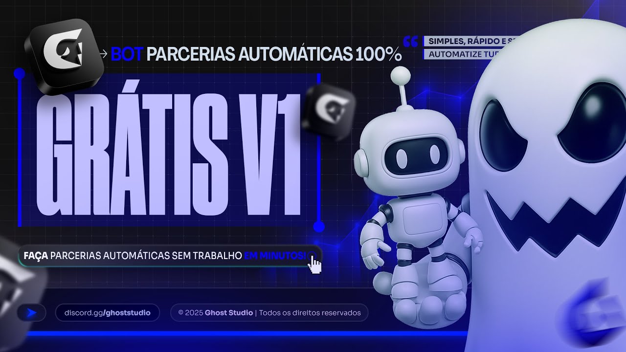 💎 Bot de Parcerias Automáticas Grátis DISCORD | Tenha seu Site Próprio! 🌟