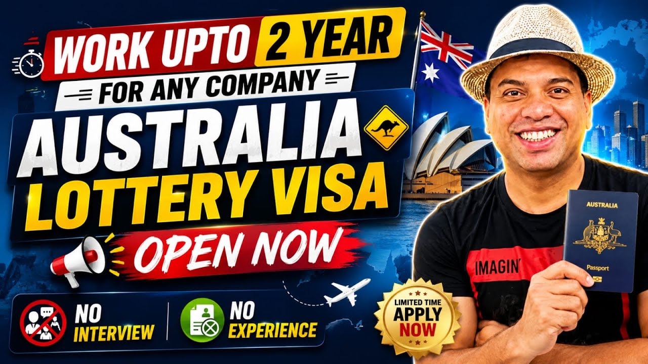 Australia Lottery visa 2026 | Australia Lottery visa 2026 apply online | Australia Lottery visa 2026