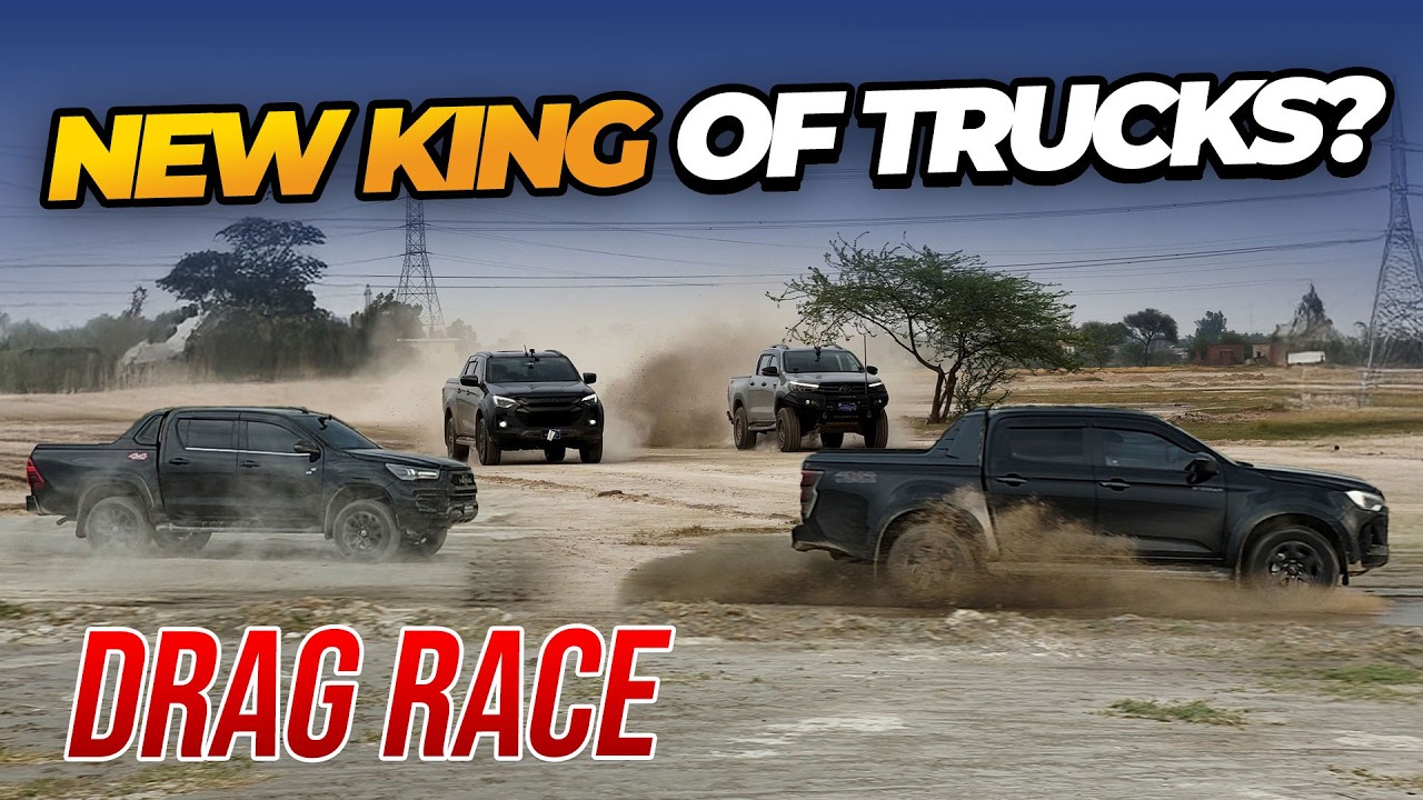 Revo GR vs D-Max vs JAC T9 &ndash; The Ultimate Battle of Trucks