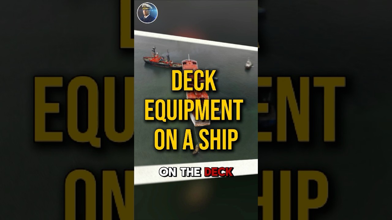 Deck Equipment on a Ship 
