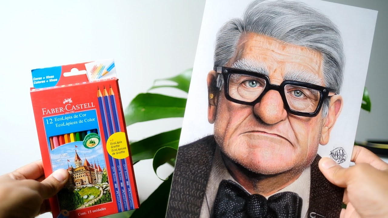 TUTORIAL - Como Desenhar o Personagem Completo (Carl Fredricksen)