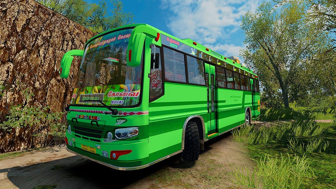 TNSTC Bus Offroad Driving | Indian Bus Driver | Bus Offroad Tyres