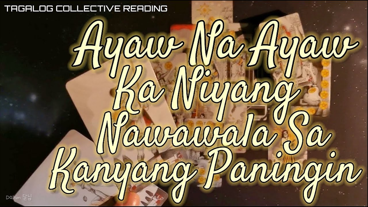 AYY! AYY! AYY! AYAW NA AYAW KA NIYANG NAWAWALA SA KANYANG PANINGIN PARA KASI SIYANG NABABALIW!#tarot