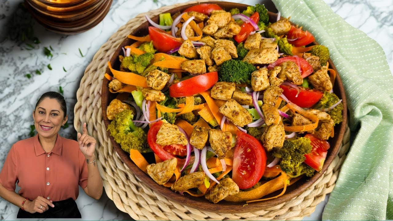 Alimento que es ORO P/Colon, Diabetes, H&iacute;gado Graso, C&eacute;lulas. BR&Oacute;COLI CON POLLO AL LIM&Oacute;N. AntiC&aacute;ncer