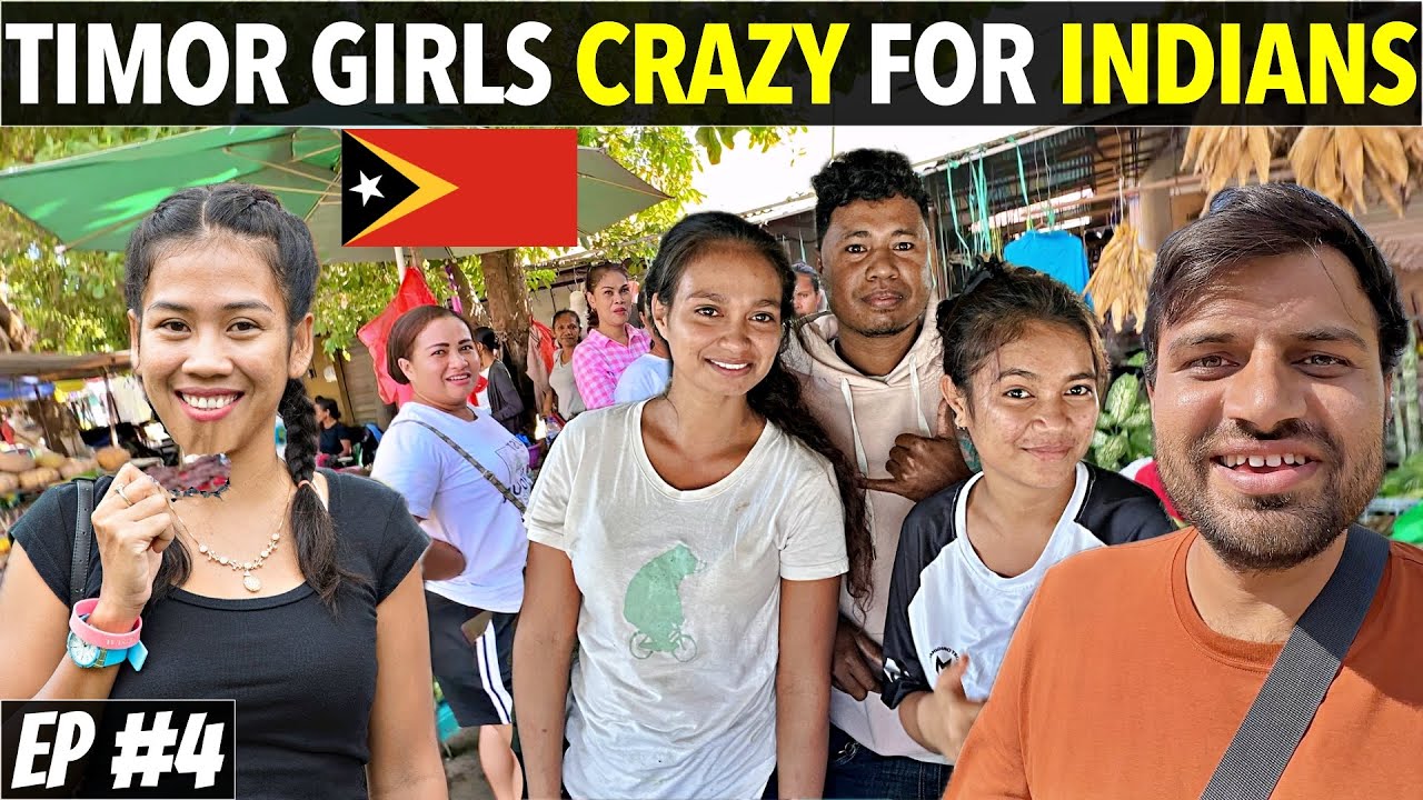 Unexpected Love of Timor Leste Girls for Indians 🇹🇱😍