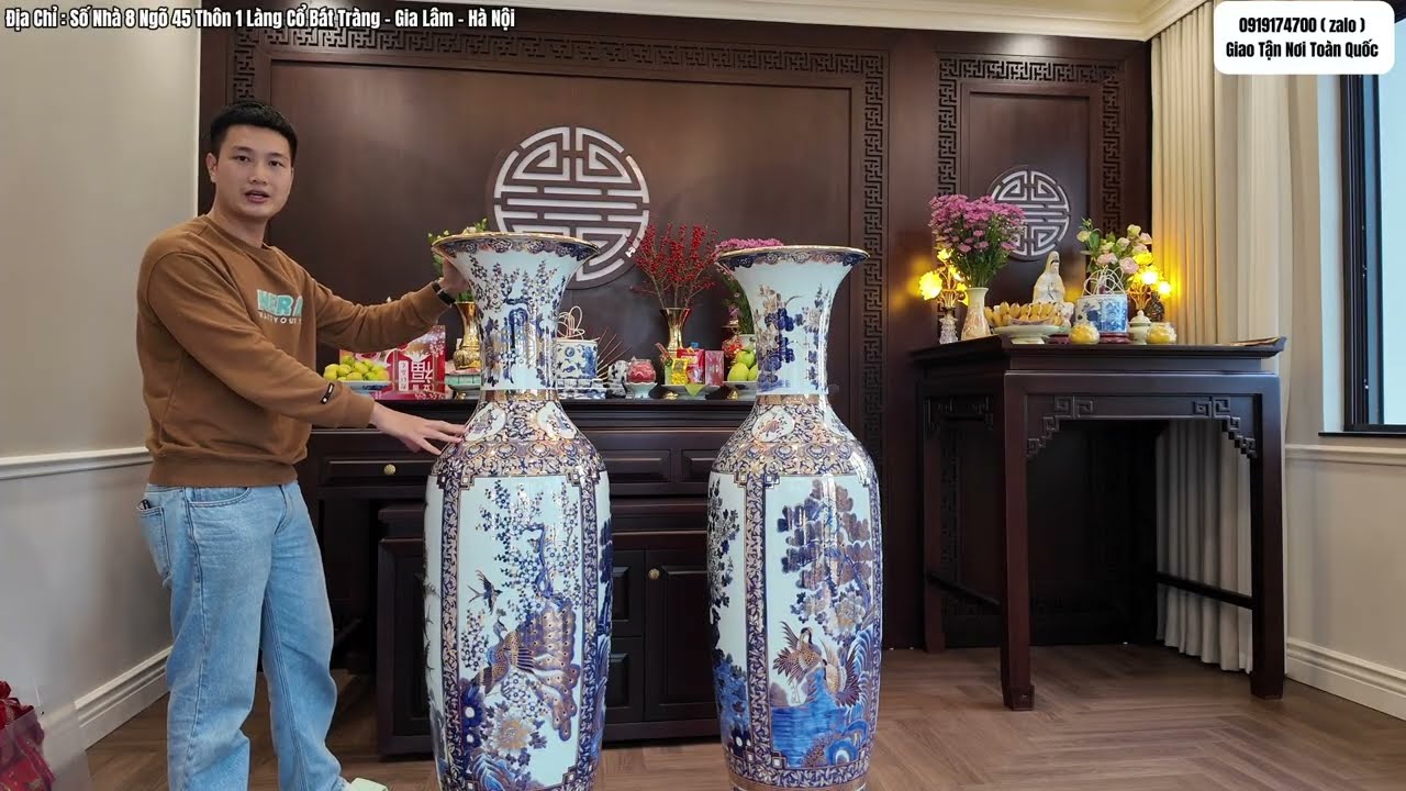 GIAO CẶP LỘC BÌNH CHO CÔ VÂN #gomsucaocap  #gomsubattrang  #dothocungcaocap 