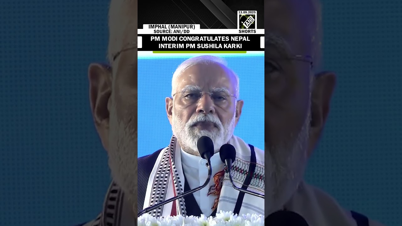 PM Modi congratulates Nepal's Sushila Karki for taking oath as interim Prime Minister