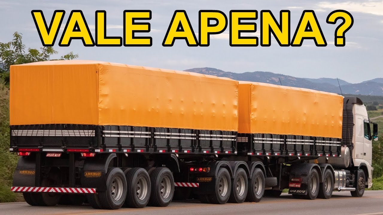 BITREM 3X3 CURTO VALE APENA? COMPARATIVO COM O 9 EIXOS LONGO. QUAL MELHOR CUSTO X BENEFÍCIO?