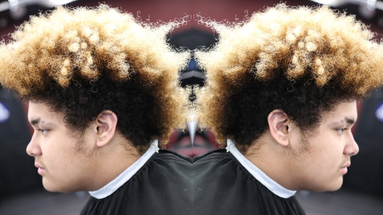 CRAZY TRANFORMATION BARBER TUTORIAL:  BURST FADE/MOHAWK