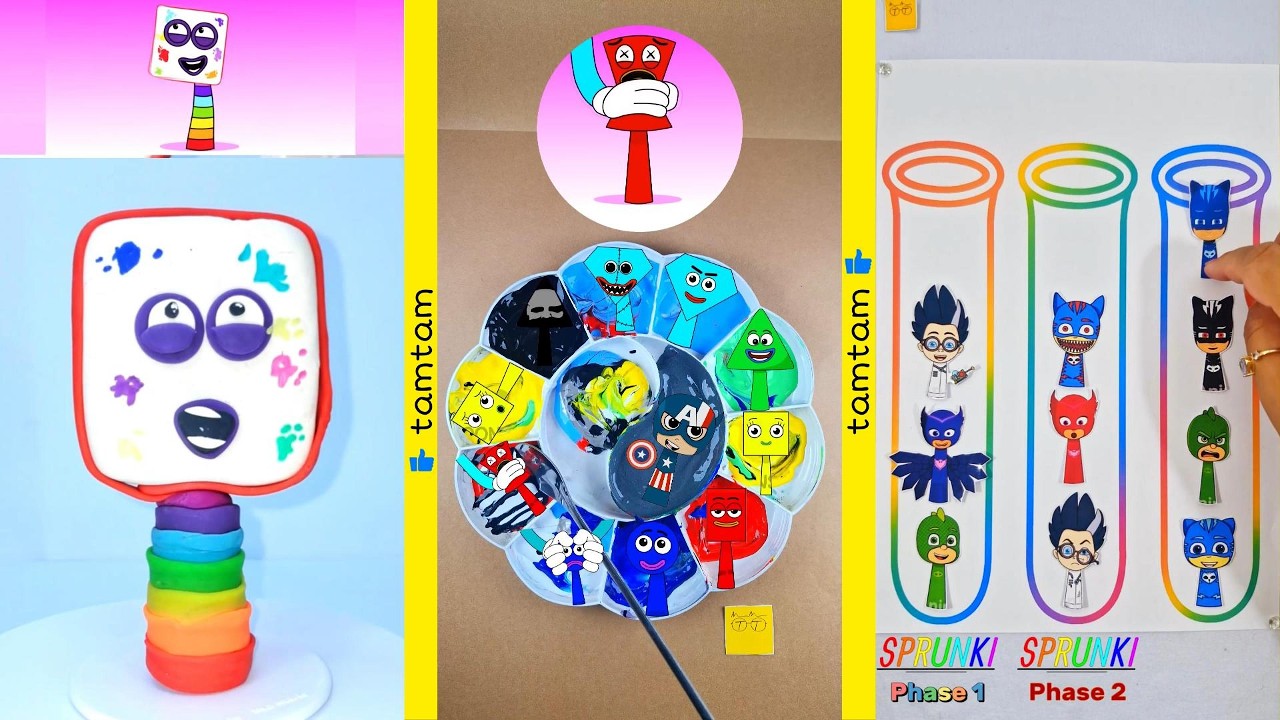 Sprunki 🎵 Mixing Colors 🌈 Best Clay 🟡 Best Challenge 🧩