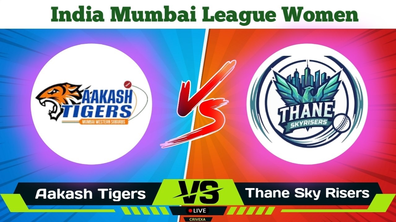 Aakash Tigers MWS Women vs Thane Sky Risers Women LIVE Score 🔥 WT20 Mumbai Women's League 2026