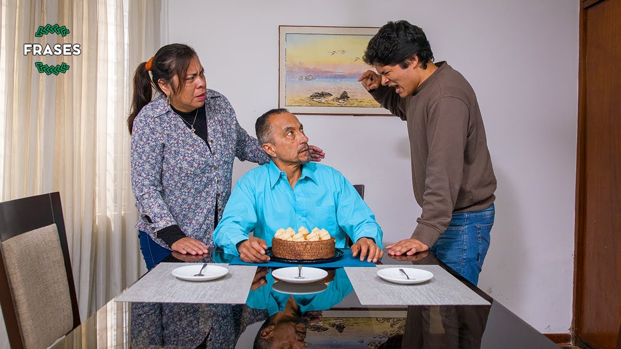 Hijo malcriado no quiere pasar tiempo con sus padres