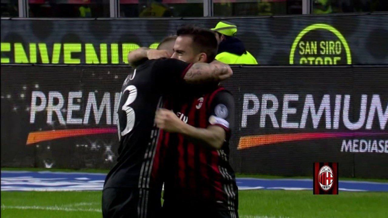 Tutti i gol del Milan 2016/17
