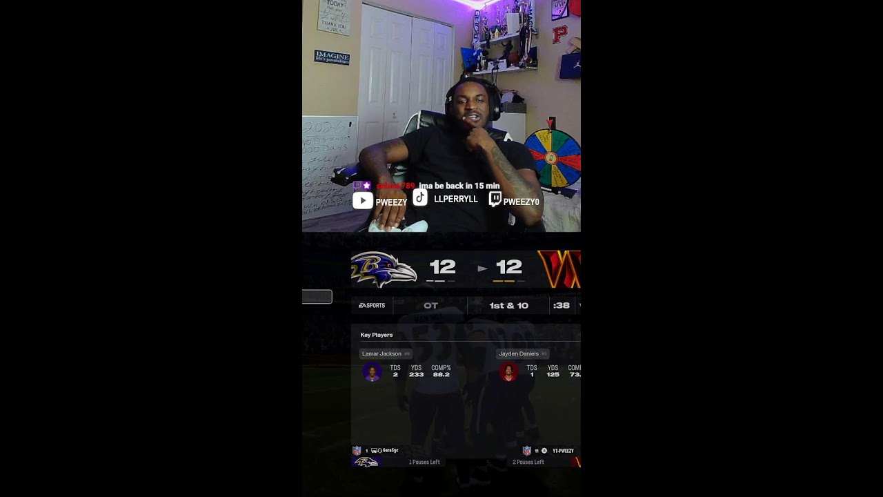 MADDEN 26 BUT EVERY LOSS = WHEEL SPIN / FACECAM (Portrait)