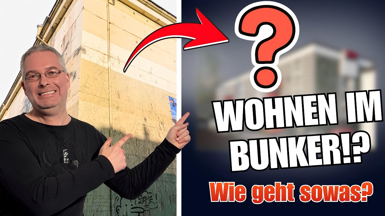Aus Bunker wird Wohnhaus - komplette Transformation eines Hochbunkers in Gelsenkirchen 🔥