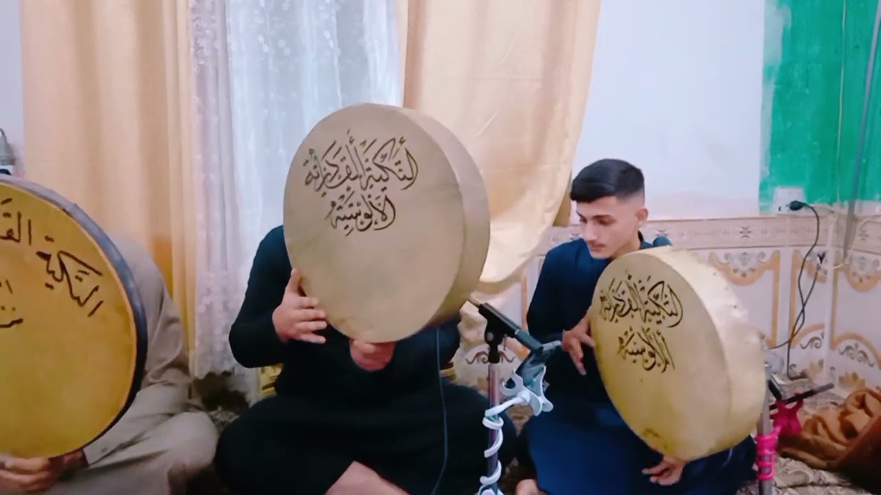 مديح سيف العزاوي في تكية سيد نزار الالوسي تل السيباط عنيت جدمي لحظرت الكيلاني