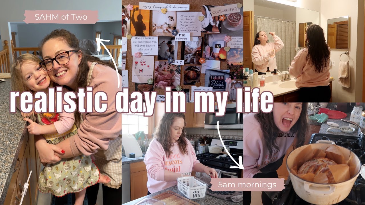 Stay at Home Mom Day in the Life | New 5AM Routine & Real Weight Loss Talk