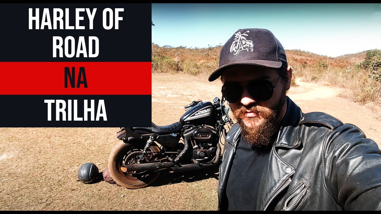 Harley Davidson 883 Na Estrada de Terra at&eacute; a Serra da Gandarela