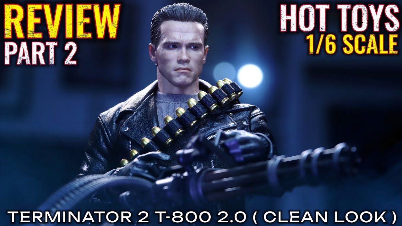 Обзор Hot Toys Terminator 2 T-800 2.0, часть 2