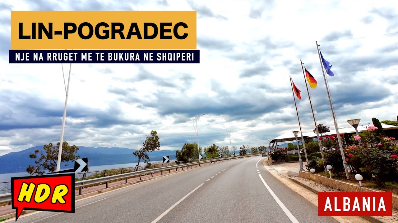 QAF THANE - LIN - POGRADEC, NJE NGA RRUGET ME TE BUKURA NE SHQIPERI [4K HDR]