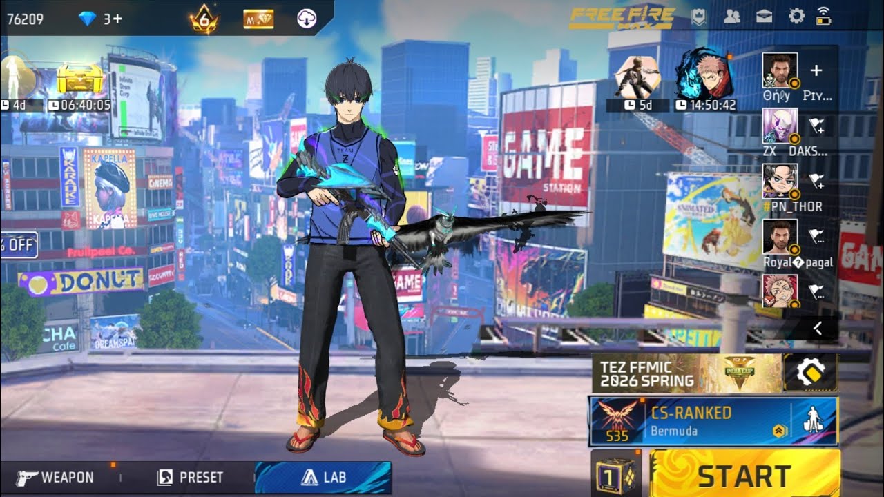 Free fire rank push || headshot gamplay#free fire#ep29