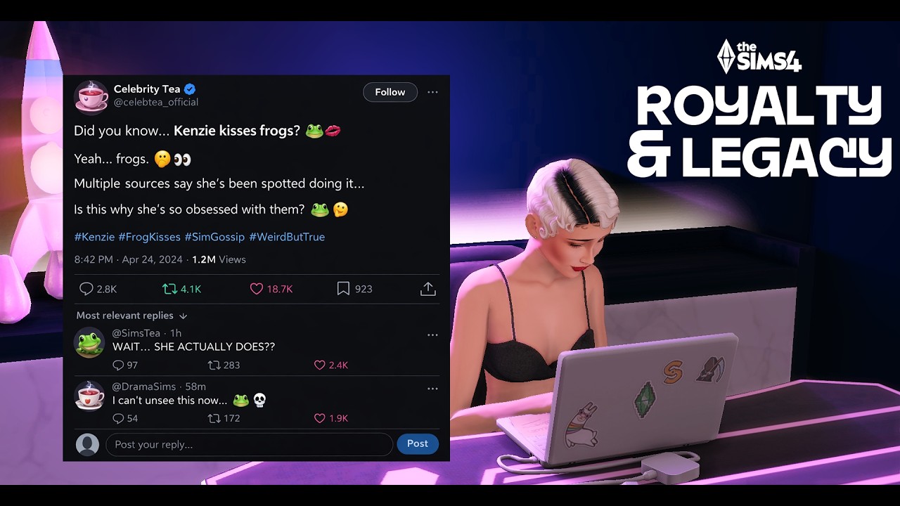 Sims 4 Royalty & Legacy: Scandal Feature review