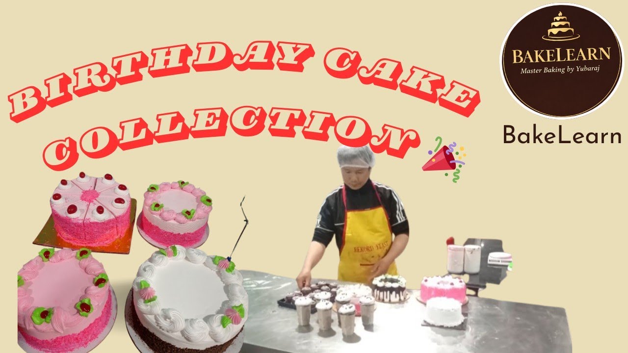 Birthday Cake Collection 🎂 | Black Forest, Strawberry & Chocolate Cakes