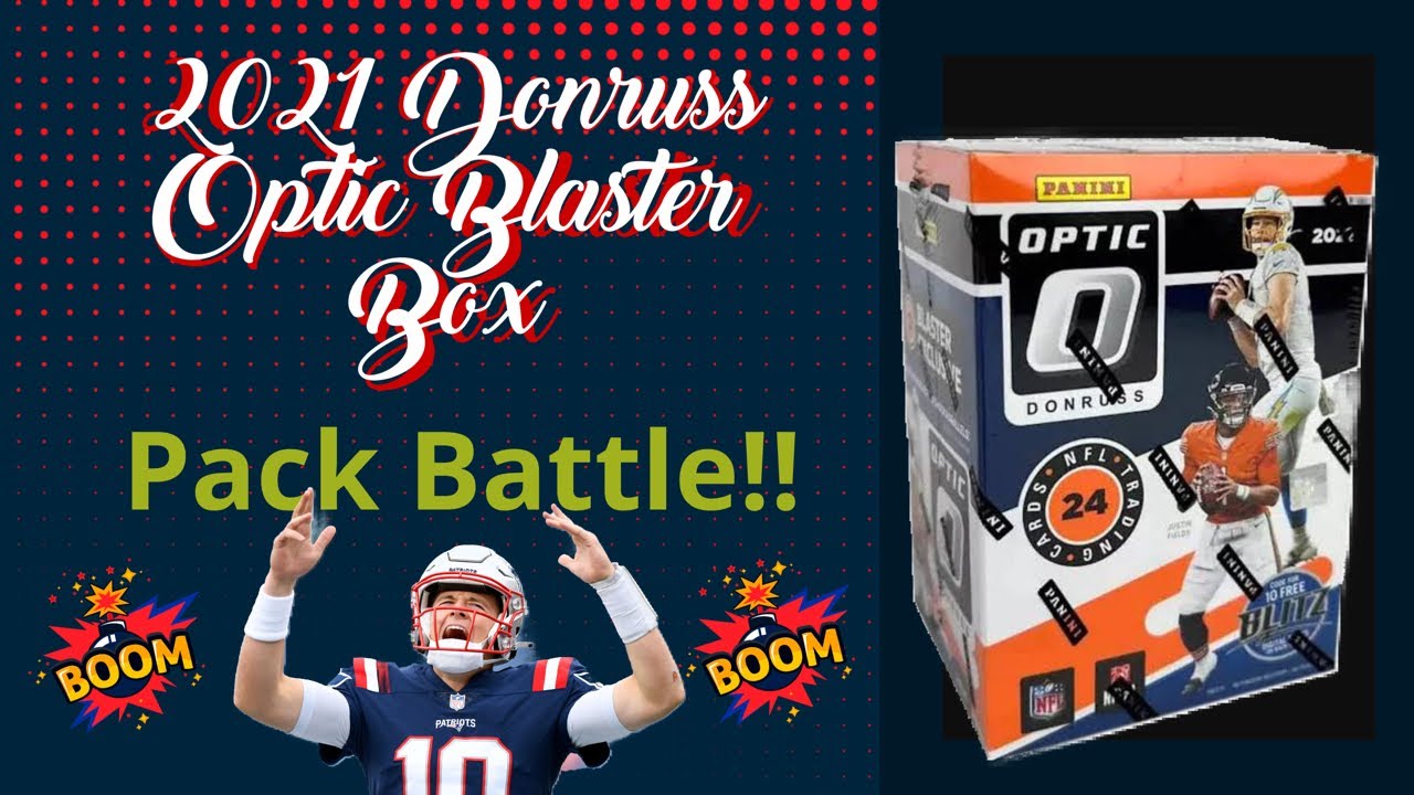2021 Donruss Optic Football Blaster Box Pack Battle