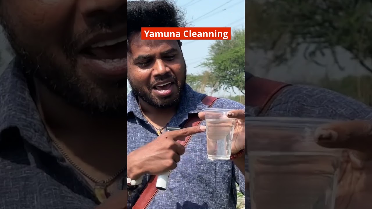 Yamuna Cleanning delhi Yamuna River Clean-Up:The Shocking Reality #yamunacleaning #delhinews