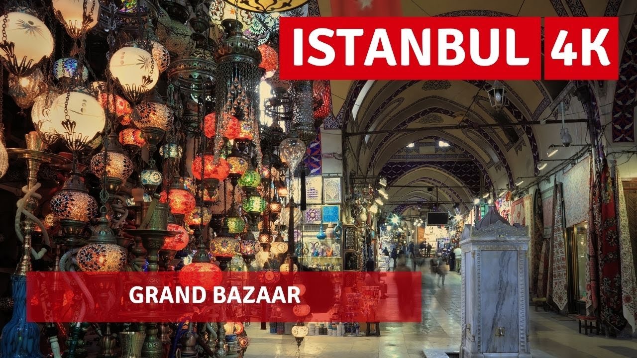 Istanbul Grand Bazaar Walking Tour 14 November 2021|4k UHD 60fps