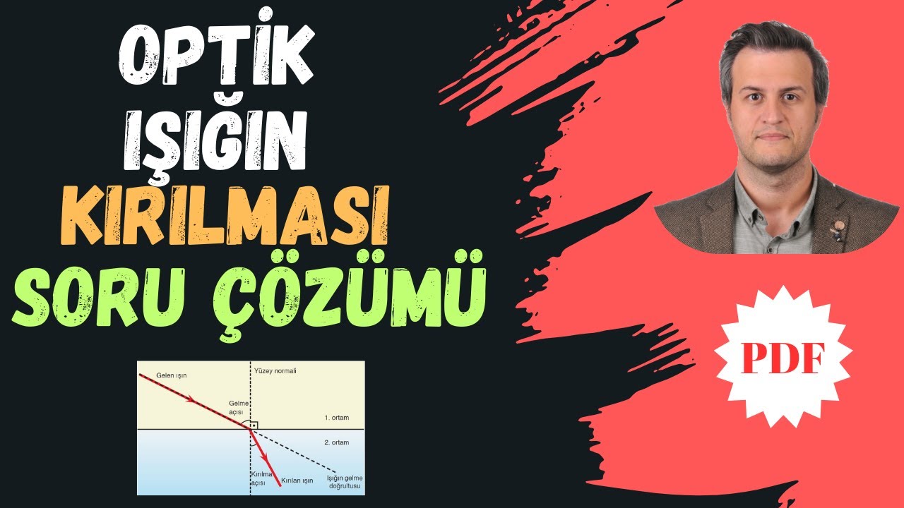 OPTİK IŞIĞIN KIRILMASI SORU ÇÖZÜMÜ 2025 TYT + PDF
