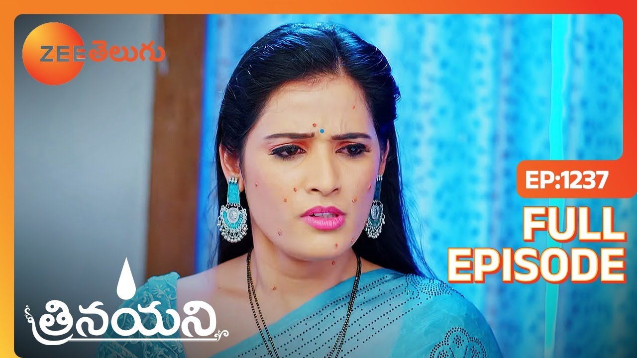 అయిన దీనికి ఏమైనా మాటలు వస్తాయా పాడా ? | Trinayani | Full Ep 1237 | Zee Telugu | 13 May 2024