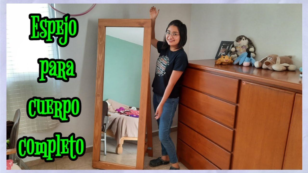 ESPEJO PARA CUERPO COMPLETO CARPINTERIA FASIL