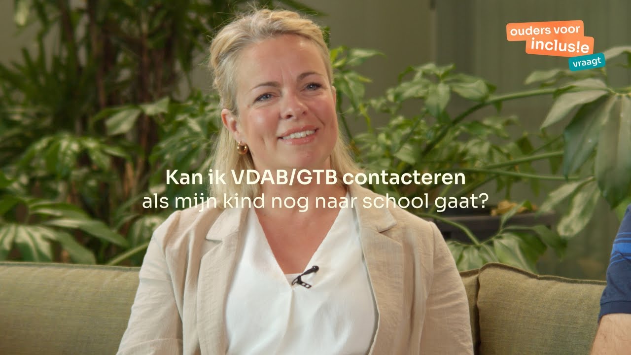 Kan ik VDAB/GTB contacteren als mijn kind nog naar school gaat?