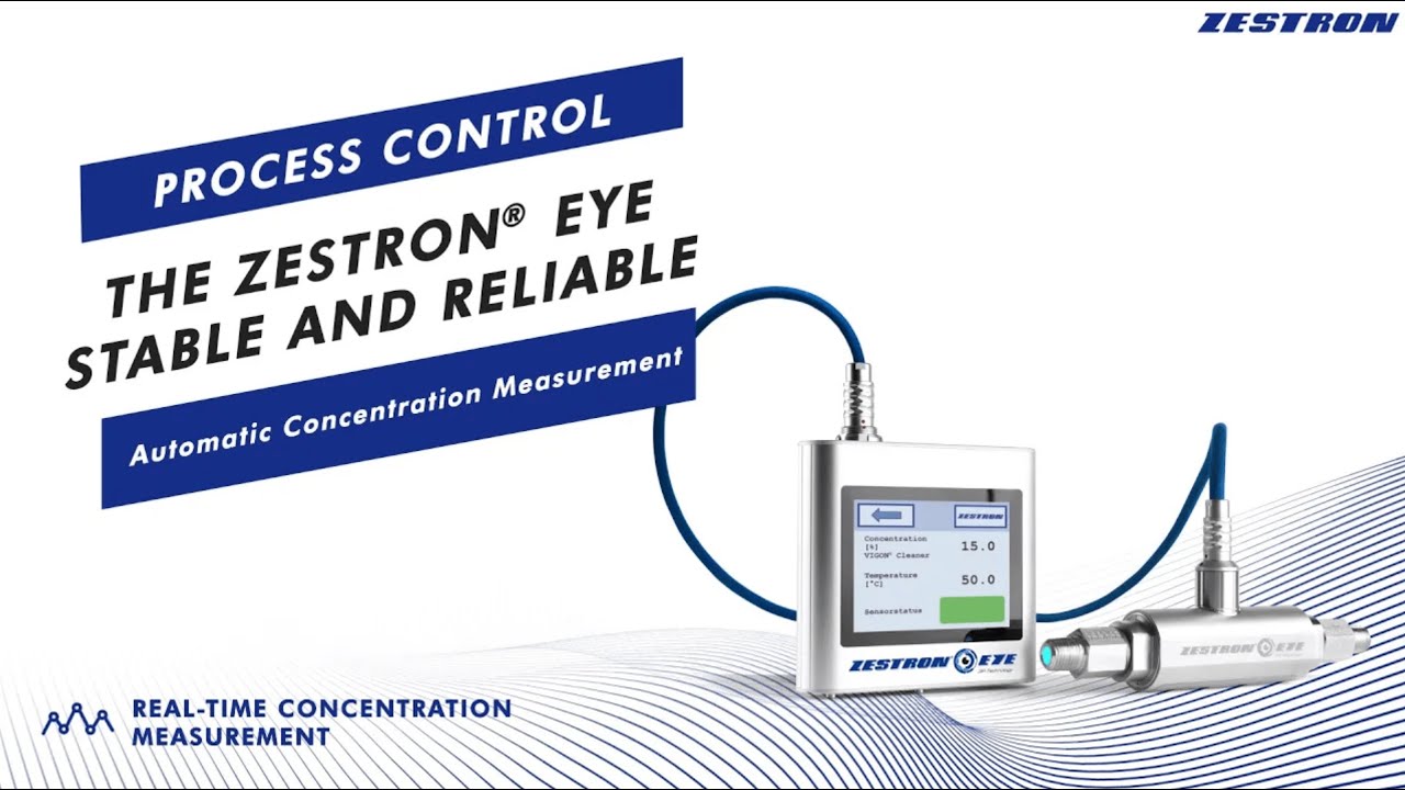 ZESTRON® EYE Automatic Concentration Monitoring System  ||  Process Control