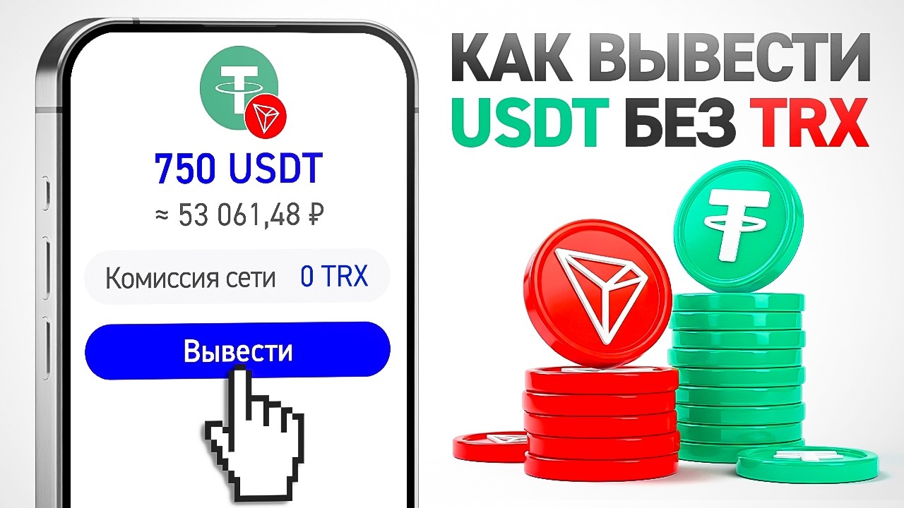 КАК ВЫВЕСТИ USDT TRC-20 ЕСЛИ НА БАЛАНСЕ 0 TRX ( РАБОТАЕТ В TRUST WALLET И TRONLINK )