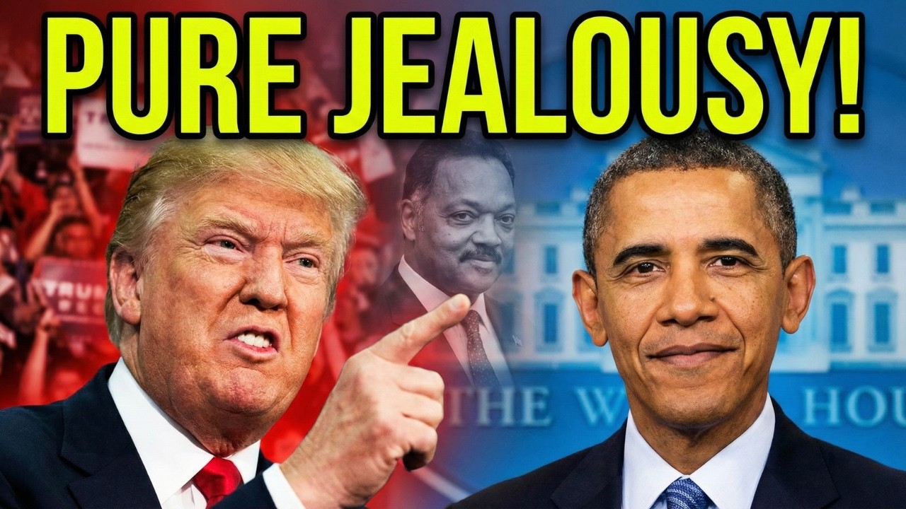 Trump Trash Talks Obama in Tribute to Jesse Jackson