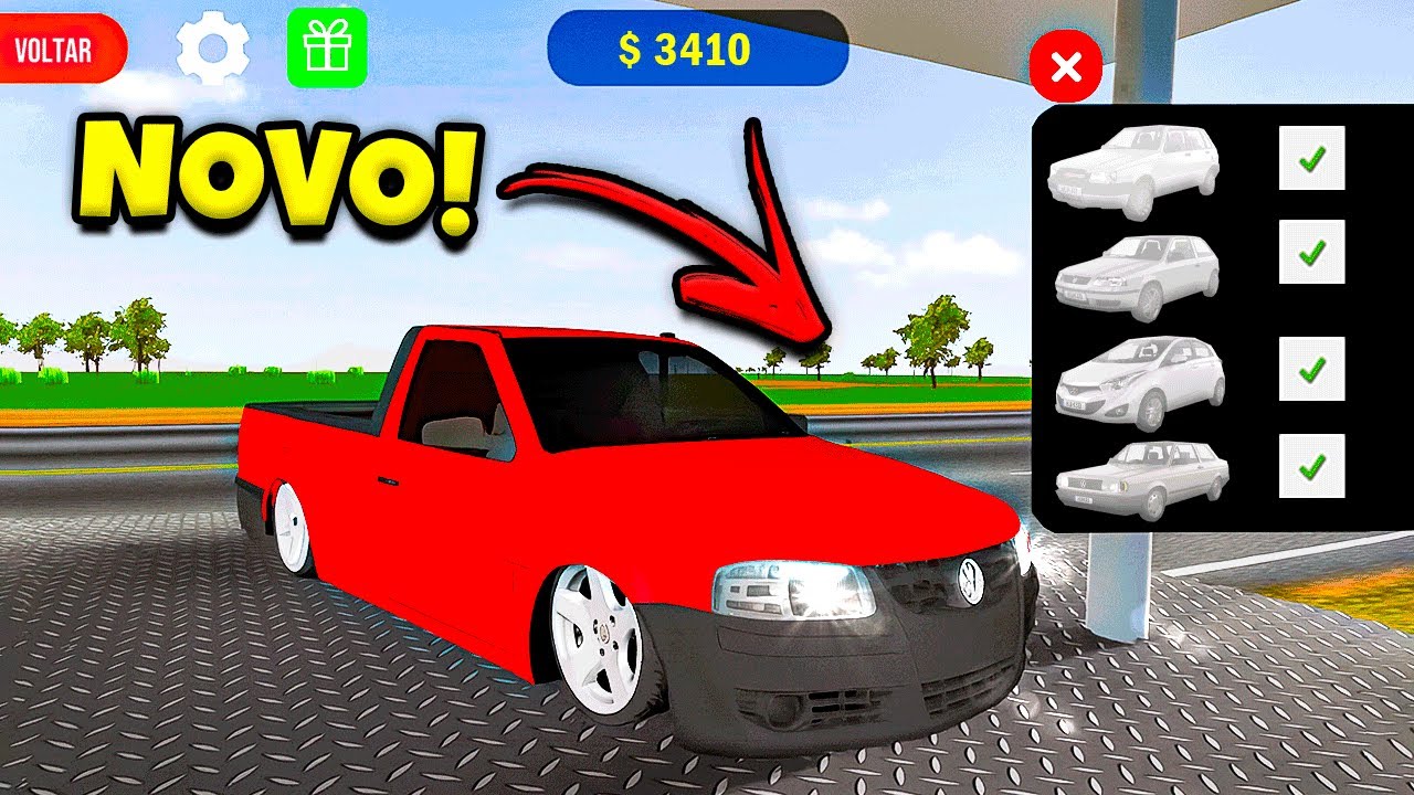 NOVO MENU COM CARROS NOVOS NO MOTO WHEELIE 3D!!