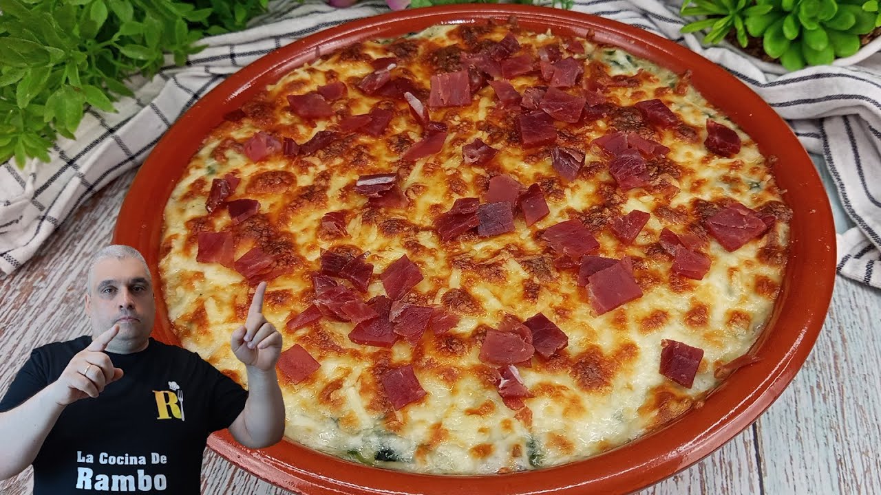 🤩Espinacas Gratinadas con Queso y Bechamel | Recetas saludables y fáciles 🤩 BRUTAL