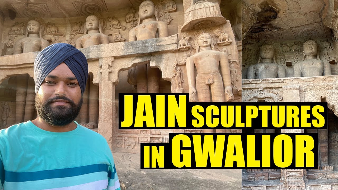 Gopachal Parvat | Rock-cut Jain Sculptures in Gwalior Madhya Pradesh