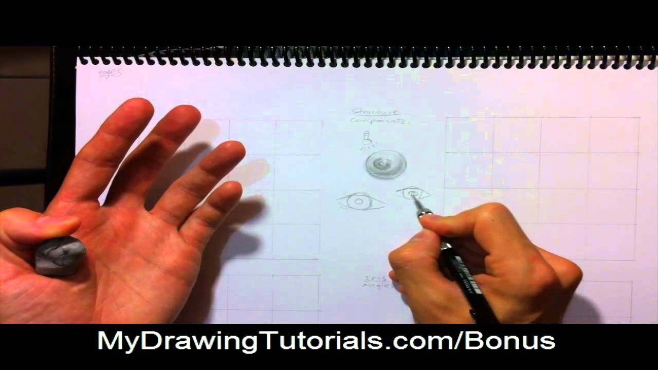 Tips For Sketching Eyes -- How To Draw Realistic Eyes