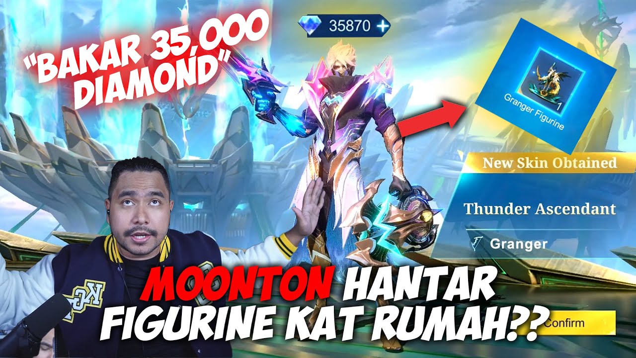 AKU MENGHABISKAN 35K DIAMON AKU DI MOBILE LEGEND !!! SKIN APE PATUT AKU BELI
