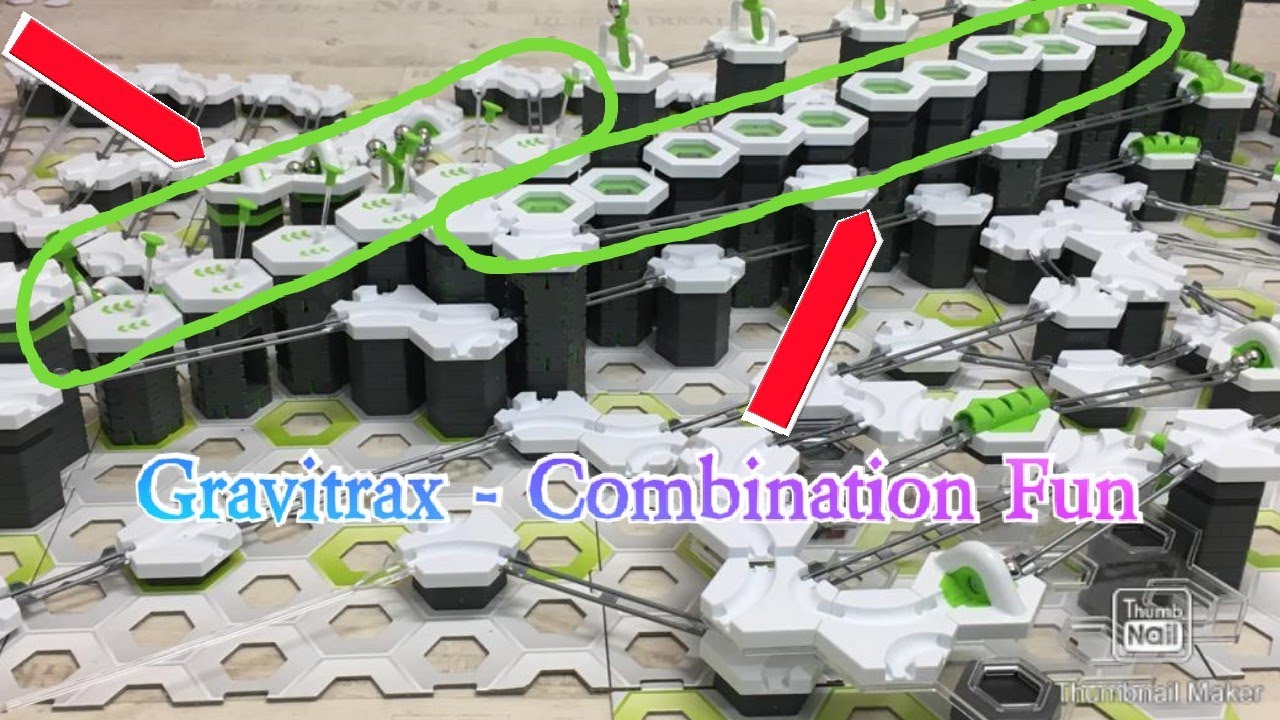Gravitrax - Combination Fun ( mit 10fach Trampolin und 6fach Transfer😉😱😱😱)