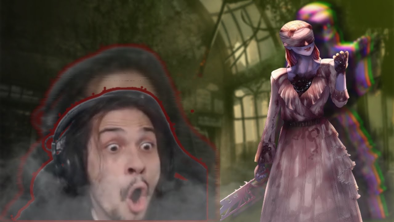 Mulder без перков и аддонов на имбовой Медсестре в Dead by Daylight