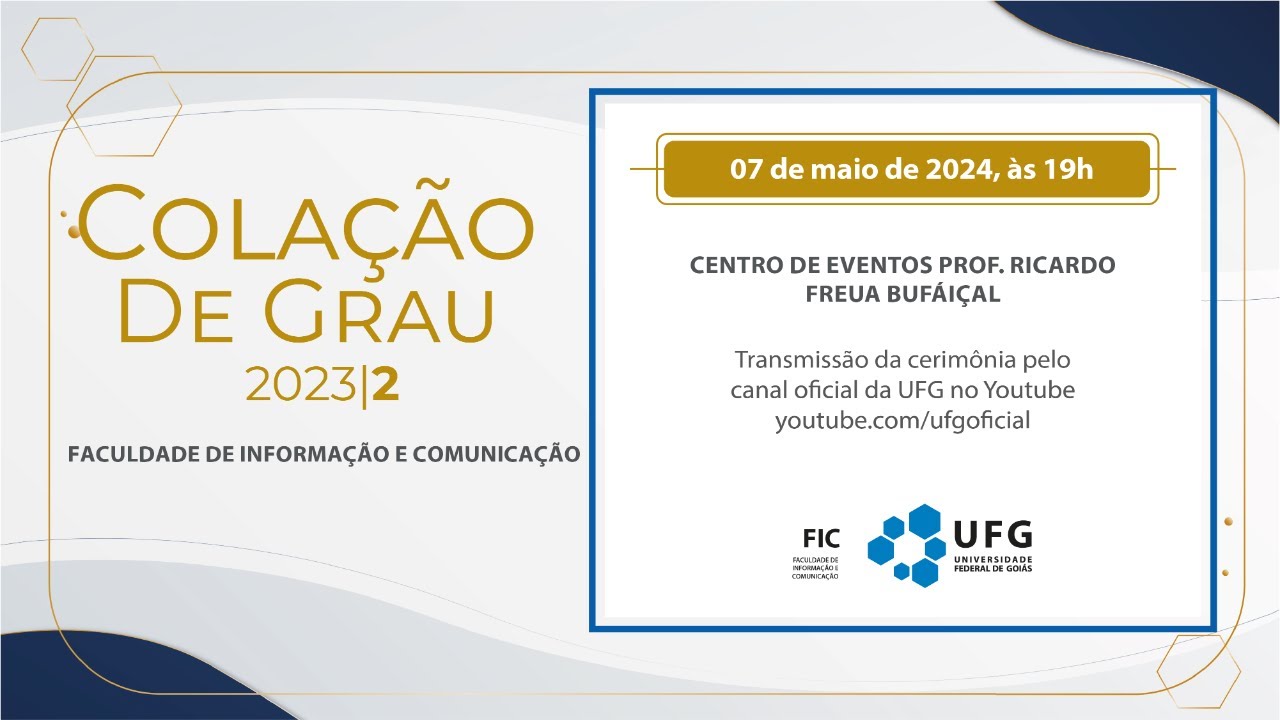 Cerimônia de Colação de Grau | Turma 2023/2 -  FI