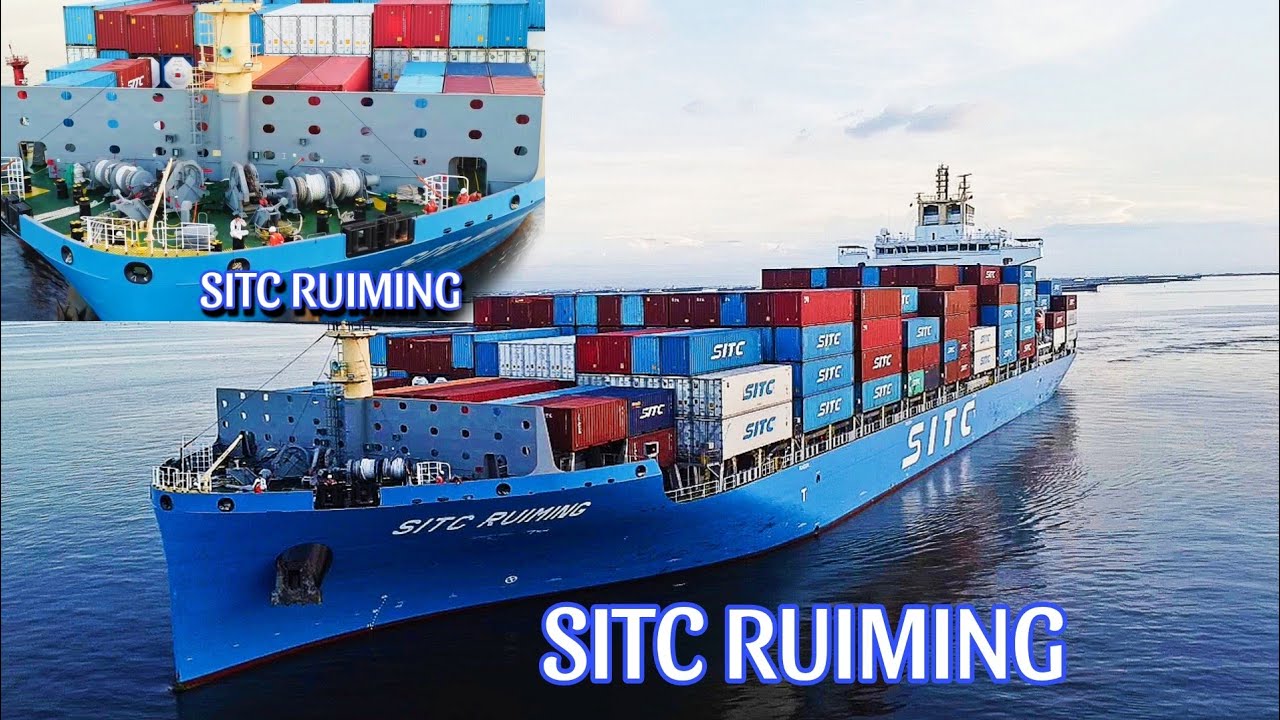 НОВЫЙ КОНТЕЙНЕР КОМПАНИИ SITC LINES, ГОД ПОСТРОЙКИ 2023 / M/V SITC RUIMING