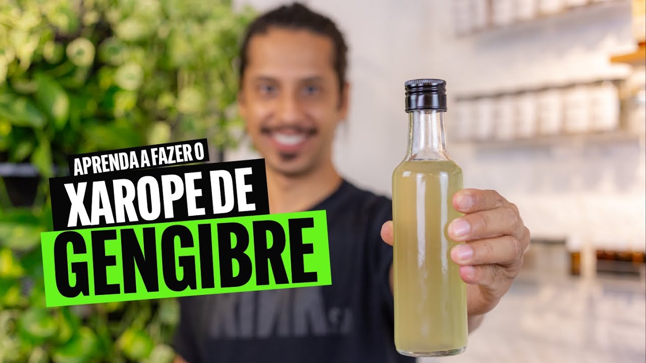 Aprenda a Fazer o Xarope de Gengibre