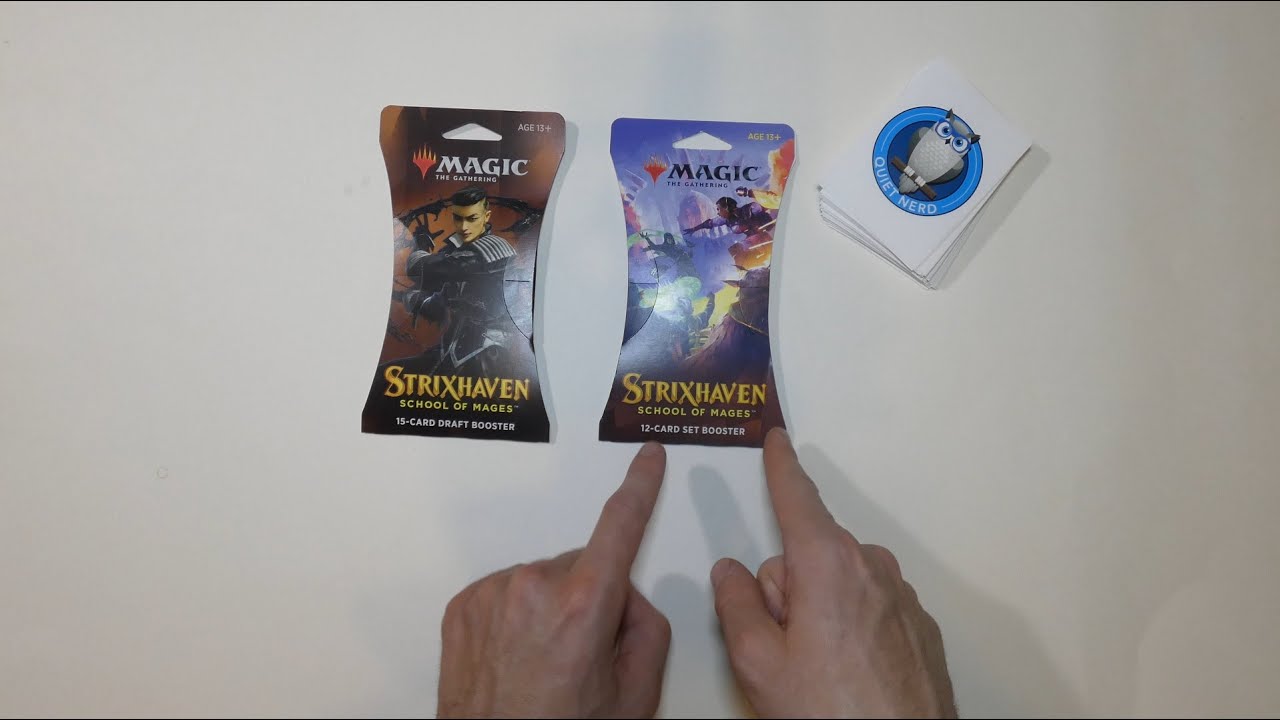 Различия между бустерами драфта и сет-бустерами &mdash; MTG &mdash; Strixhaven